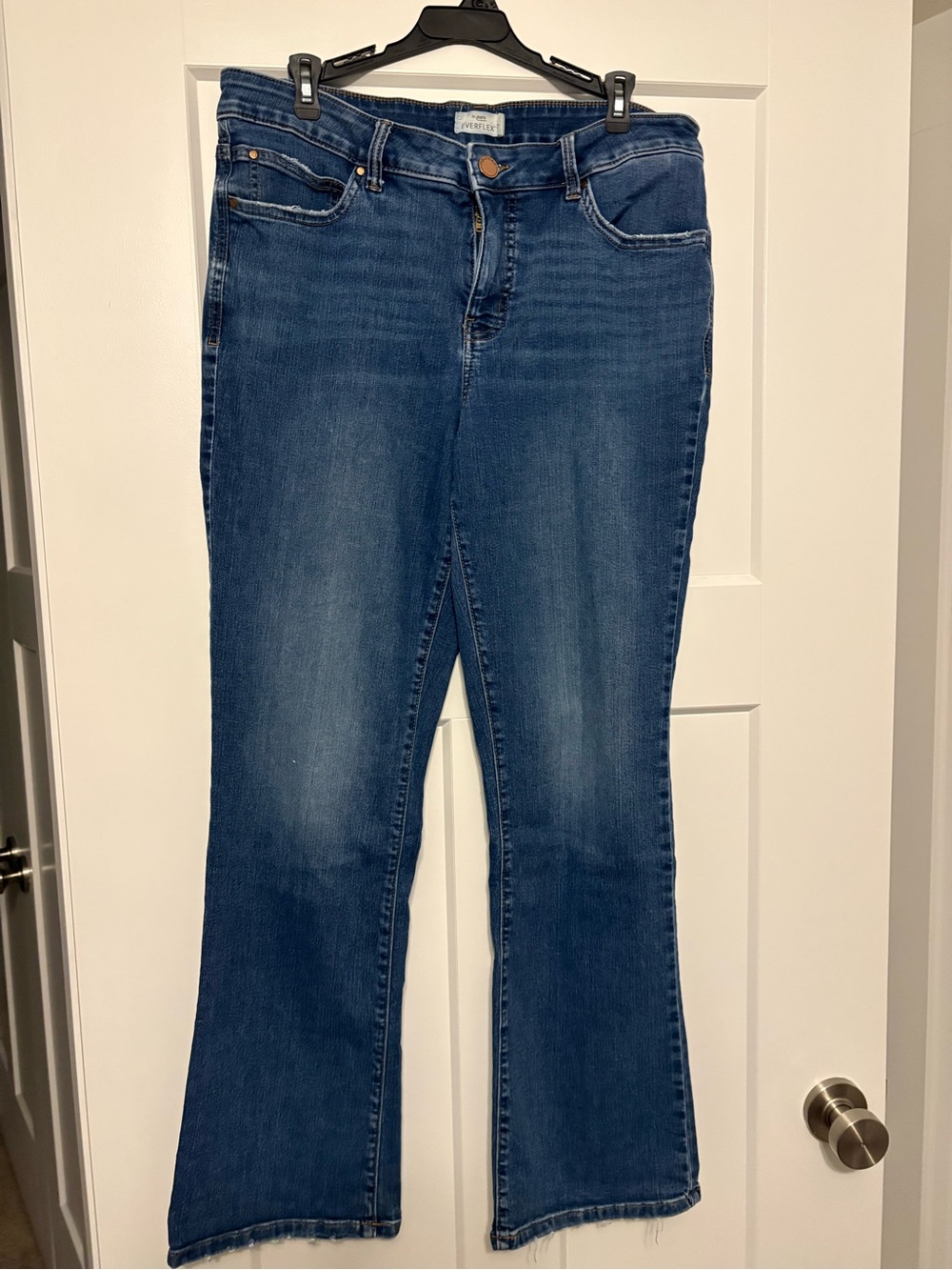 Maurices Women's Flare Jeans in Medium Blue Wash